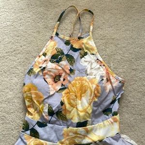 Girl’s floral party dress. New like perfect for summer party/ graduation party!